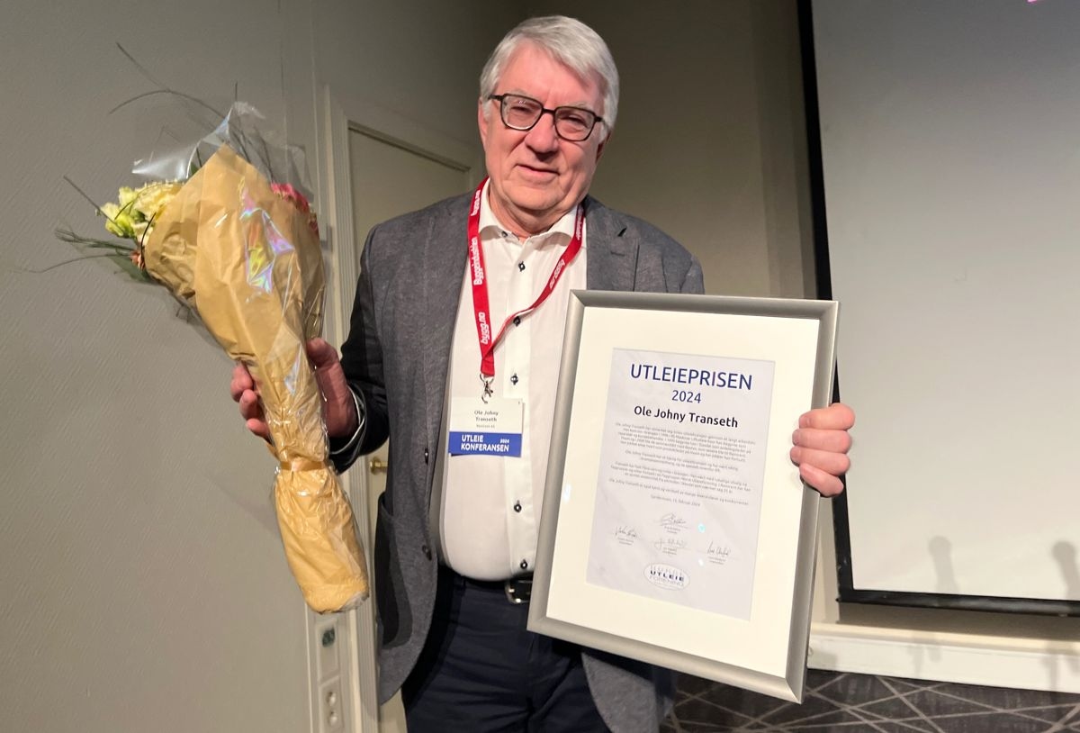 Utleieprisen» til Ole Johny Transeth