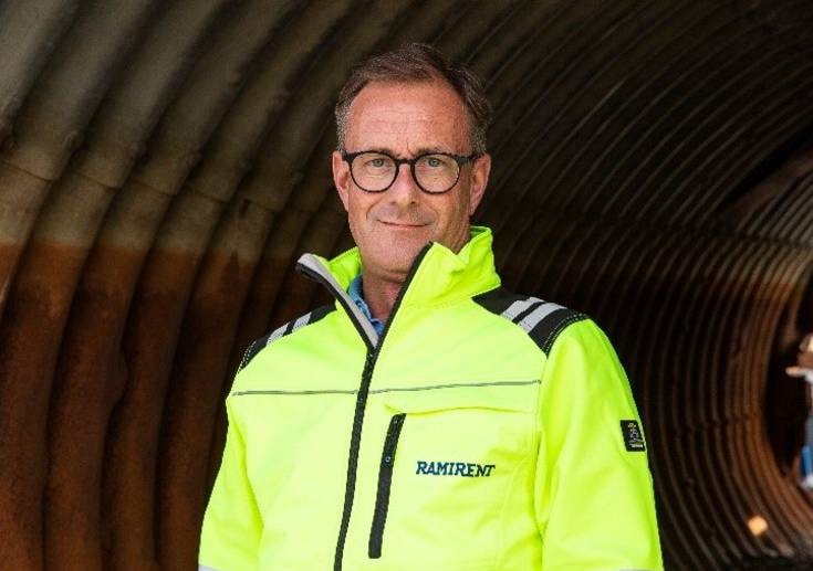Fredrik Brandal utnevnt til ny konserndirektør i Ramirent Norge