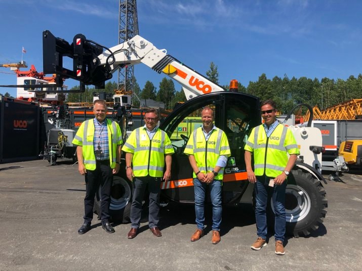 Nordens første helelektriske teleskoptruck